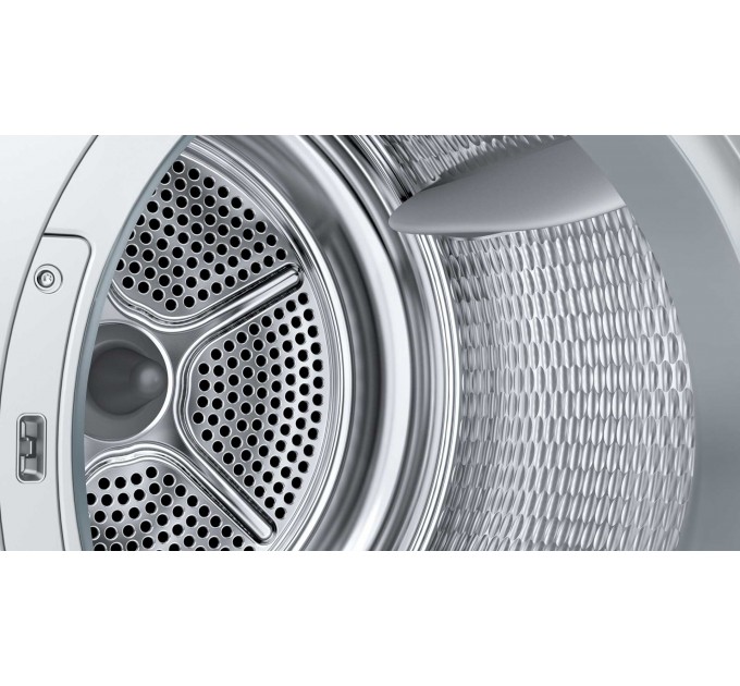 Сушильная машина Bosch тепловой насос, 8кг, A++, 60см, дисплей, белый