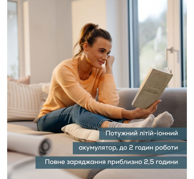 Масажная подушка Beurer для плечей, шеи, спины, ног, литий-ионный аккум., сменный чехол, вес - 1,85кг, бежевый