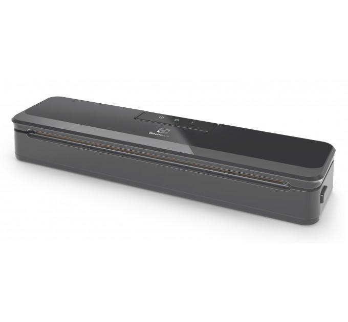 Вакууматор Electrolux для рулонів, пакетів і контейнерів, 80Вт, 30см, електронне керування, +10 пакетів, пластик, чорний