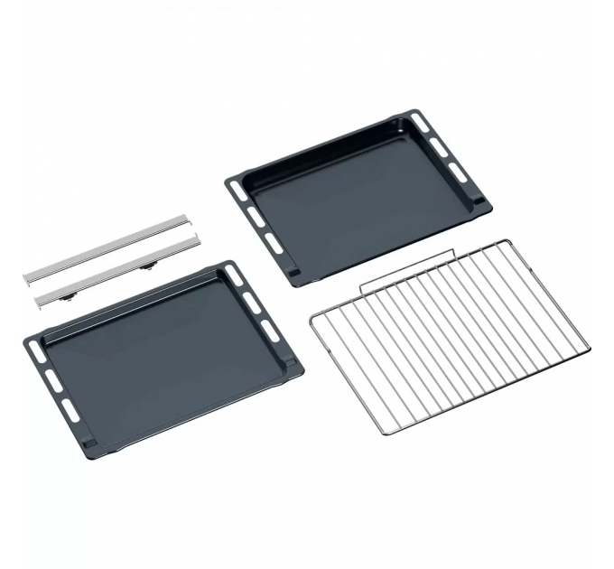 Духова шафа Whirlpool електрична, 71л, A+, дисплей, конвекція, телескопічні напрямні, пара, чорний