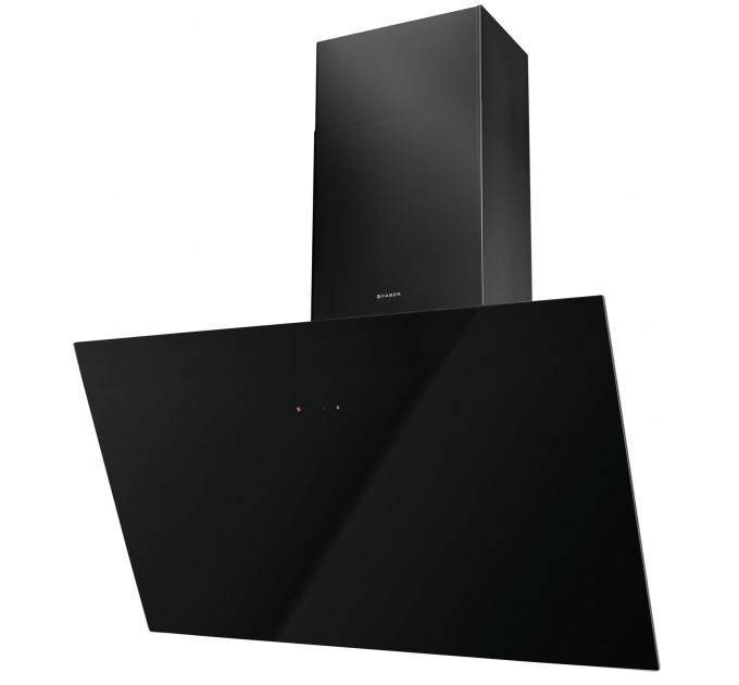 Вытяжка Faber наклонная, 80см, 1169м.куб/ч, Tweet Ev8 Led Bk A80, черный