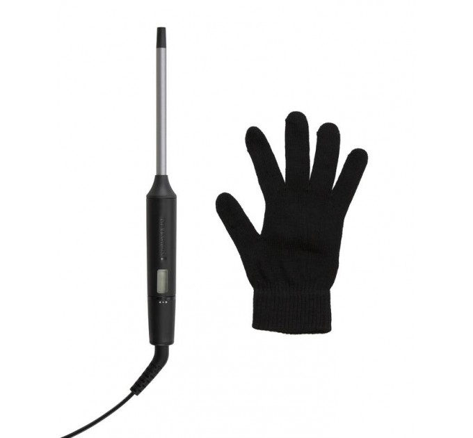 Плойка Remington Pro Tight Curl Wand, 25Вт, темп.режимов-10, D-10mm, 130-220С, дисплей, керамика, турмалин , серо-черный