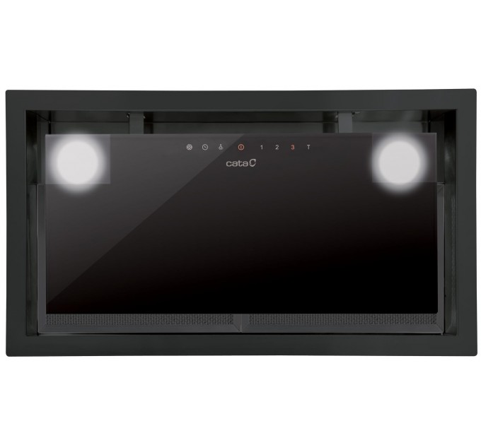 Вытяжка Cata встраиваемая, 50см, 1200м.куб/ч, Gc Dual 45 bk, черный