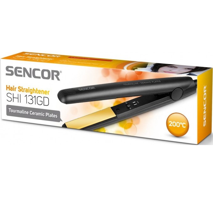 Випрямитель Sencor, 40Вт, >200С, керамика, турмалин , черный