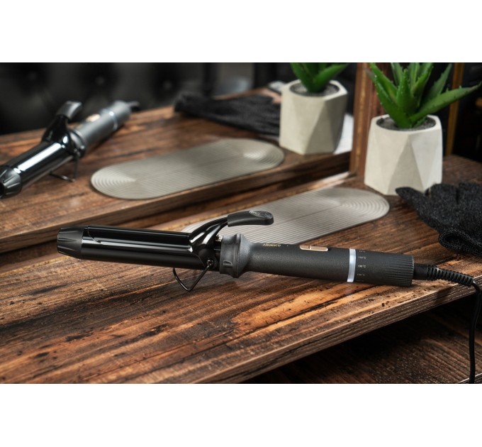 Плойка ARDESTO HC-730G, 45Вт, D -32mm, 90-180C, керамика, черный