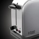 Тостер Russell Hobbs Oxford 1000Вт, довгі слоти, метал, сріблястий