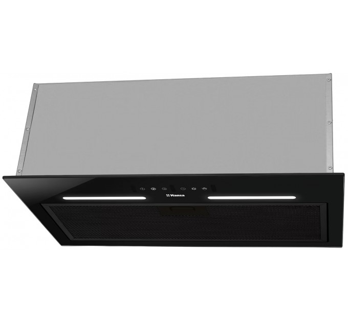 Вытяжка Hansa встраиваемая, 55см, 462м3ч, черный