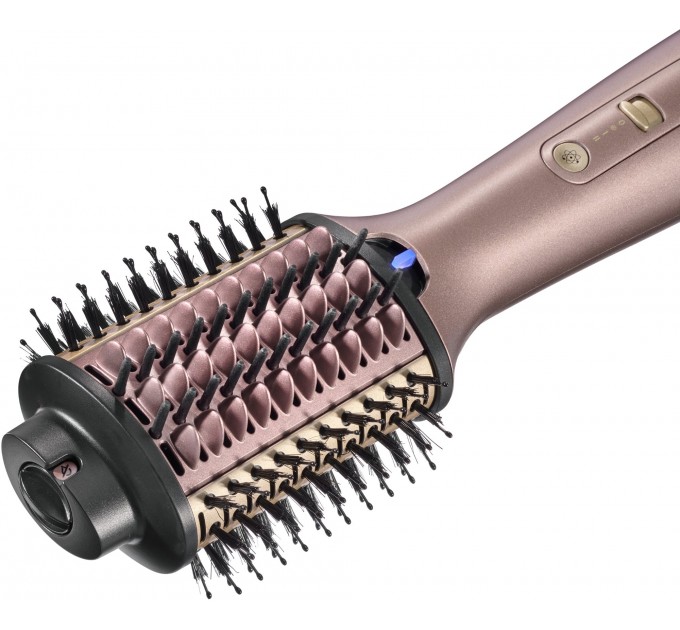 Фен-щітка Babyliss Air Power Volume, 1000Вт, 2 режими, дифузор, іоніз-я, хол. обдув, кераміка, рожевий