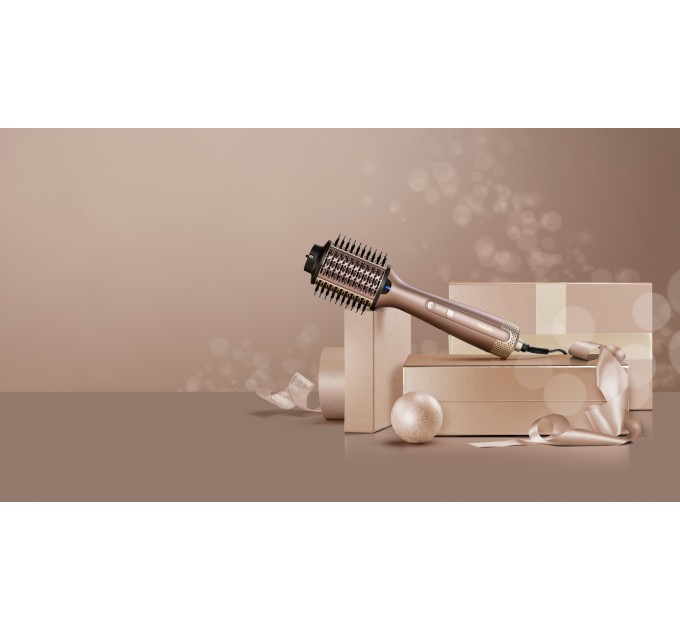 Фен-щітка Babyliss Air Power Volume, 1000Вт, 2 режими, дифузор, іоніз-я, хол. обдув, кераміка, рожевий