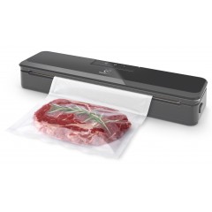 Вакууматор Electrolux для рулонів, пакетів і контейнерів, 80Вт, 30см, електронне керування, +10 пакетів, пластик, чорний Вакууматор Electrolux для рулонів, пакетів і контейнерів, 80Вт, 30см, електронне керування, +10 пакетів, пластик, чорний