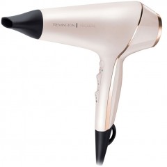 Фен Remington ProLuxe AC motor, 2400Вт, режимов-3, дифузор, иониз-я, хол. обдув, розовый