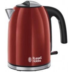 Электрочайник Russell Hobbs Colours Plus 1.7л, металл, красно-черный