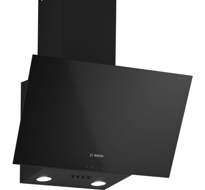 Вытяжка Bosch наклонная, 60см, 360м.куб/ч, черный