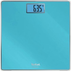 Весы Tefal напольные Classic, 160кг, AAAx2 в компл, стекло, голубой