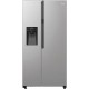 Холодильник SBS Gorenje, 179х70х92см, 2 дв., 376(190)л, А++, NF+, Инв. , Зона св-ти, диспенсер, генератор льда, Внешн.диспл, нерж