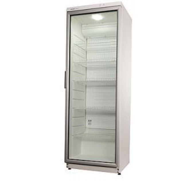 Холодильна вітрина Snaige, 173x60х60, 350л, полиць -5, зон - 1, бут-154, 1дв., ST, алюмін.двері, білий