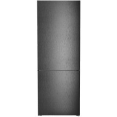 Холодильник Liebherr з нижн. мороз., 201.5x74.7х67.5, холод.відд.-346л, мороз.відд.-128л, 2дв., A++, NF, диспл внутр., чорний