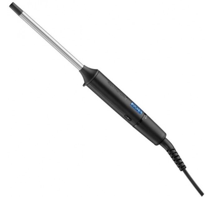 Плойка Remington Pro Tight Curl Wand, 25Вт, темп.режимов-10, D-10mm, 130-220С, дисплей, керамика, турмалин , серо-черный