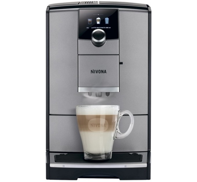 Кофемашина NIVONA CafeRomatica 2.2л, зерно + молоко, автомат.капучинатор, аторецептов - 7, серый