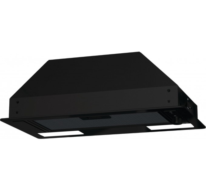 Вытяжка Gorenje встраиваемая, 54см, 370м.куб/ч, черный