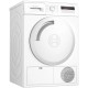 Сушильна машина Bosch тепловий насос, 8кг, A+, 60см, дисплей, білий