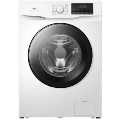 Стиральная машина TCL фронтальная, 10кг, 1400, A+++, 62см, дисплей, пар, инвертор, белый