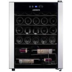 Холодильник ARDESTO для вина, 64.2x48х44, мороз.отд.-66л, зон - 1, бут-24, ST, диспл внутр., черный