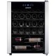 Холодильник ARDESTO для вина, 64.2x48х44, мороз.отд.-66л, зон - 1, бут-24, ST, диспл внутр., черный