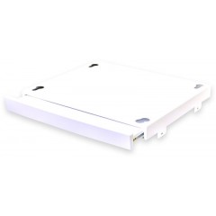 Комплект монтажний Beko для з'єднання пральної машини з сушильною машиною, висувна полиця 54 см, білий