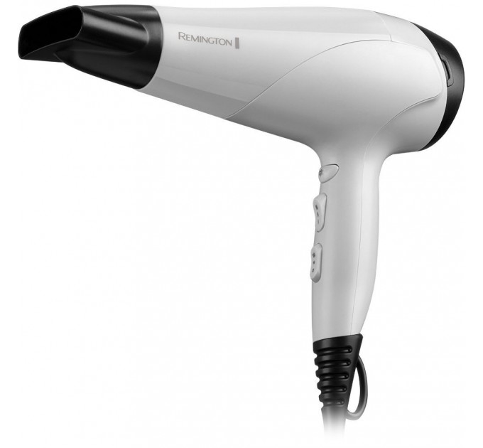 Фен Remington Ionic Dry, 2200Вт, режимов-3,турмалиновая иониз-я, хол. обдув, белый