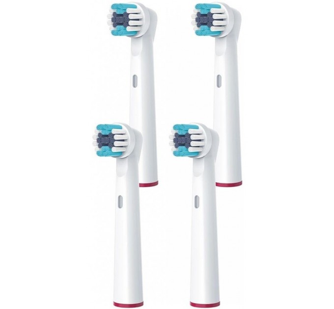 Насадки к зубным щеткам Beurer TB 15/30/50 Clean, интенсивная чистка, 4 шт в комплекте, белые