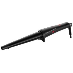 Плойка Rowenta x Karl Lagerfeld Conical Curler конусная, 40Вт, 120-200С, турмалин, черный