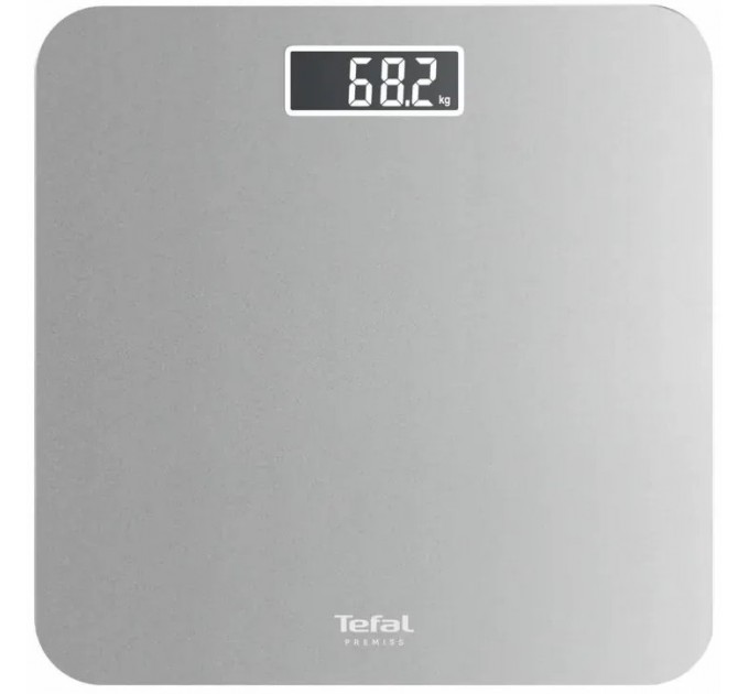 Весы Tefal напольные Premiss, 160кг, AAAx2 в компл, стекло, серый