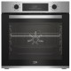 Духовой шкаф Beko электрический, 72л, A, конвекция, нержавеющая сталь