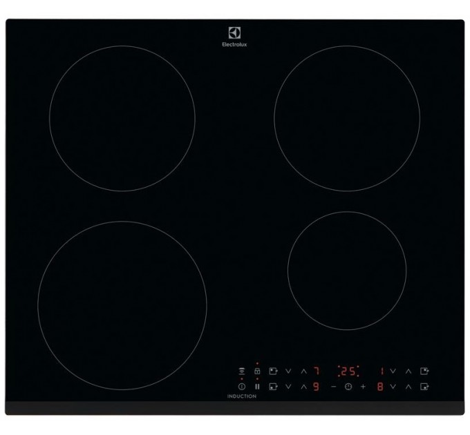 Варочная поверхность Electrolux индукционная, 60см, Hob2Hood, черный