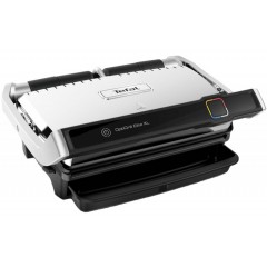 Гриль Tefal прижимной OptiGrill Elite XL 2200Вт, темп. режимов-16, съёмные пластины, металл