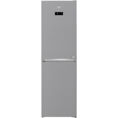 Холодильник Beko с нижн. мороз., 203x60x67, xолод.отд.-215л, мороз.отд.-143л, 2дв., E, NF, дисплей, нерж