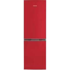 Холодильник Snaige с нижн. мороз., 194.5x60х65, холод.отд.-191л, мороз.отд.-119л, 2дв., A++, ST, красный