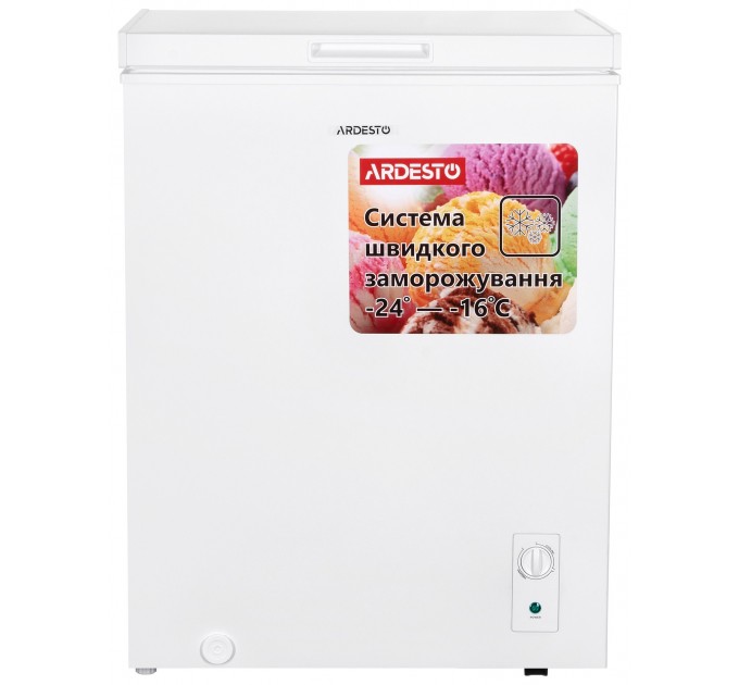 Морозильный ларь ARDESTO, 142л, А+, ST, режим холодильника, белый