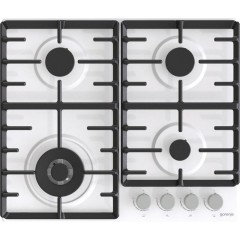 Варочная поверхность Gorenje газовая, 60см, чугун, белый