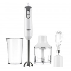 Блендер заглибний ARDESTO 700Вт, 3в1, чаша-600мл, білий