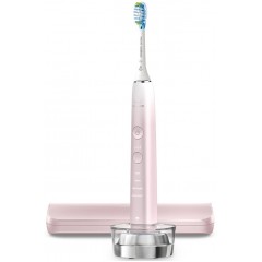 Щітка зубна електр. Philips, Sonicare DiamondClean Prestige 9900, 62т. колив/хв, насадок-1, SenseIQ, зарядний чохол, рожевий