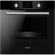 Духовка электр. Hansa, 60см, 77л, A, гриль , эмаль легкой очистки, диспл., телескоп, черный