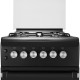 Плита ARDESTO газовая, 50л, 50x60см, электроподжиг, подсветка, термометр, кофе адаптер, откидной ящик, форсунки LPG (подключение газового баллона), черный