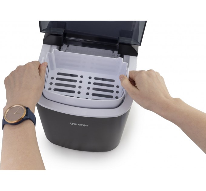 Льдогенератор бытовой Gorenje, 15кг/сутки, 2,2л, черный