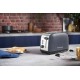 Тостер Russell Hobbs Colours Plus 1600Вт, подогрев, разморозка, металл, серый