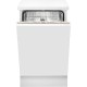 Посудомийна машина Hansa вбудована, 9компл., A++, 45см, білий