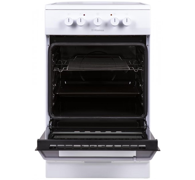 Плита Hansa электрическая, 68л, 50x60см, белый