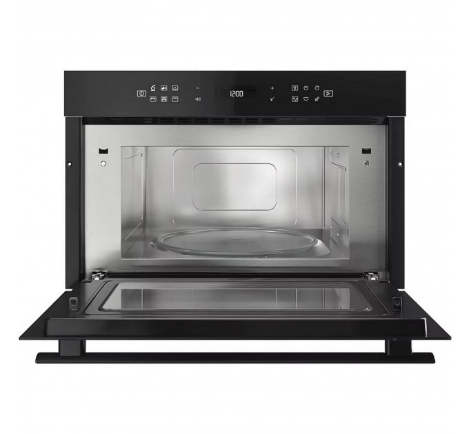 Мікрохвильова піч Whirlpool вбудована, 31л, електронне упр., 1000Вт, гриль, дисплей, чорний