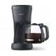 Кофеварка Philips Essentials Collection, 1.38л, молотый, поддержка температуры, темно серый